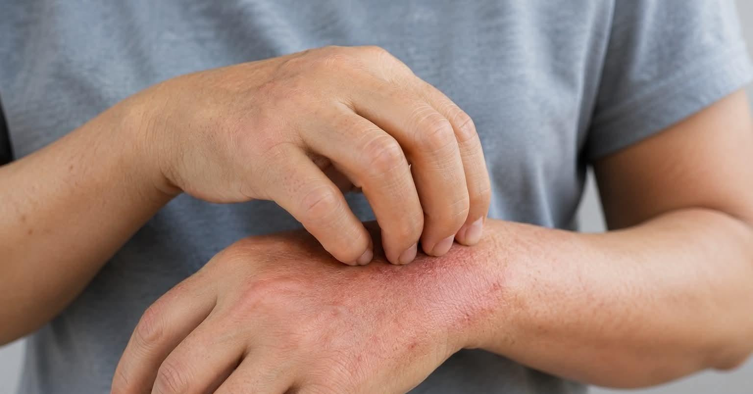 Ngứa ở 2 vị trí trên cơ thể có nguy cơ là biểu hiện xơ gan