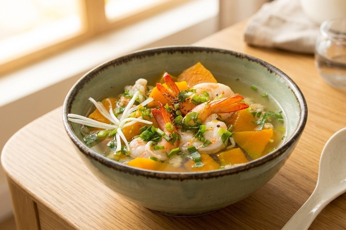 Cách nấu canh bí đỏ thanh mát, bổ dưỡng cho cả nhà