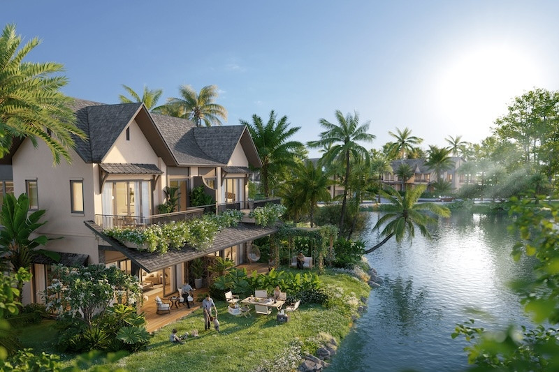 Ecopark ra mắt biệt thự đảo The Palm Island tại Eco Central Park