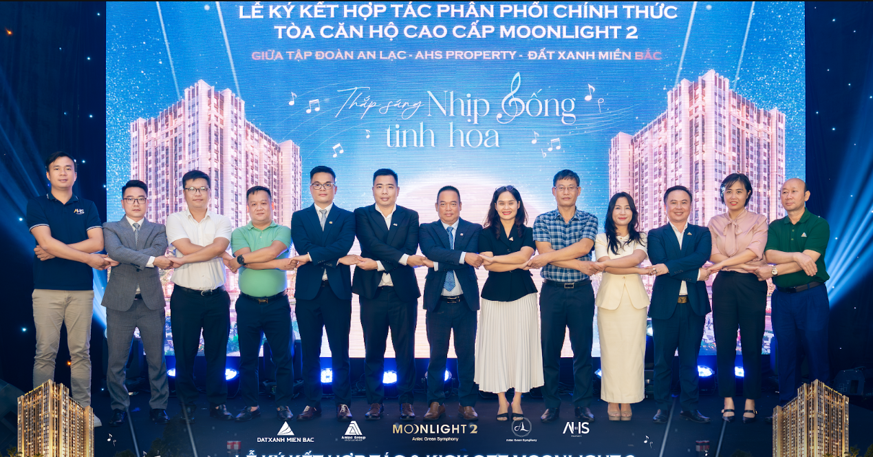 AHS Property và Đất Xanh Miền Bắc phân phối dự án căn hộ cao cấp Moonlight 2