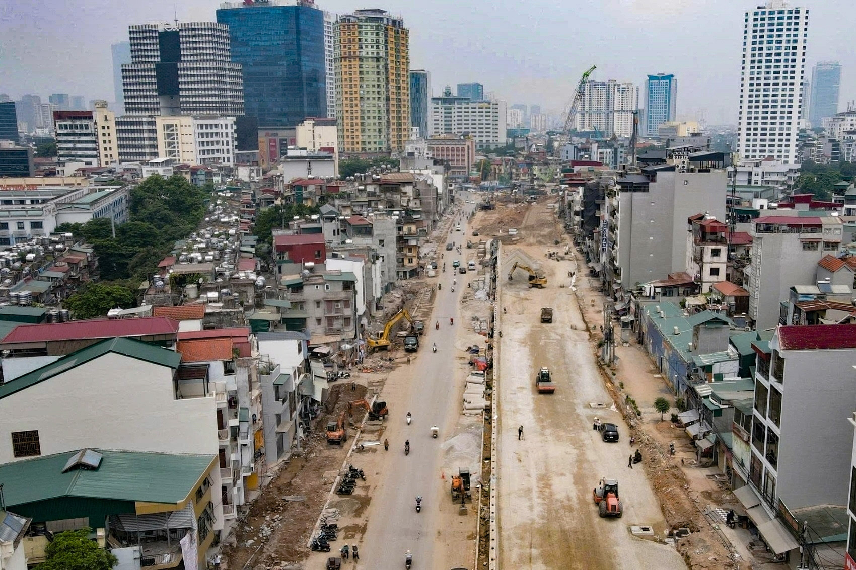 Hà Nội: Cận cảnh dự án 'đường đắt nhất hành tinh' đang chạy đua về đích