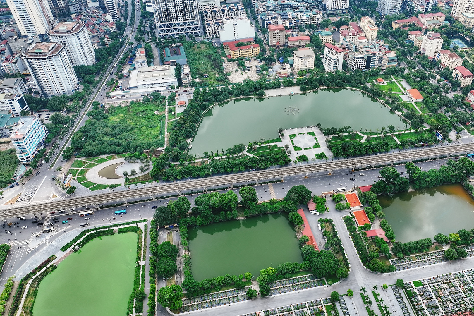 Hà Nội từng bước áp dụng mô hình 'thành phố bọt biển' chống ngập