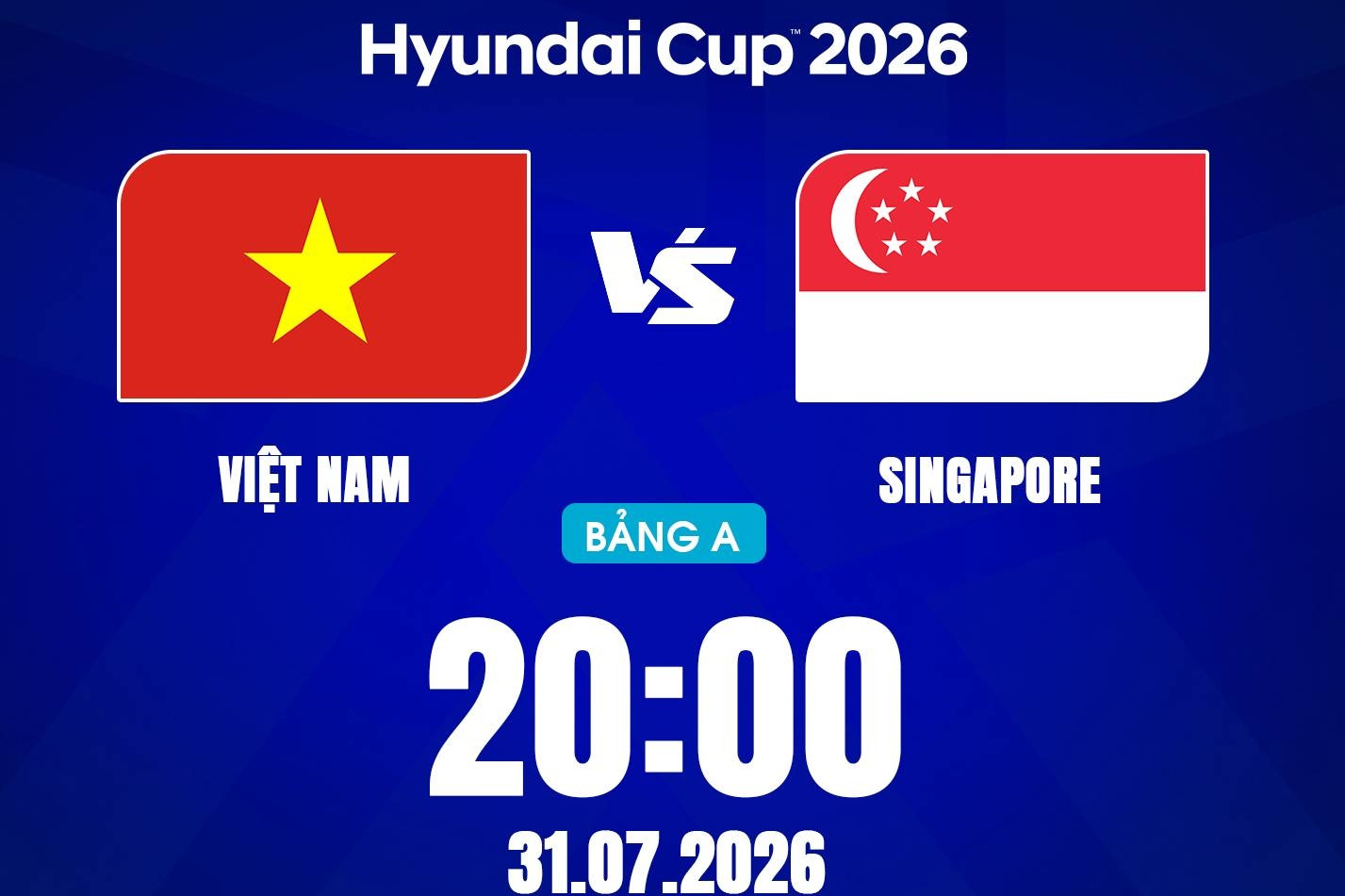 Xem trực tiếp bóng đá Việt Nam vs Singapore ở kênh nào?