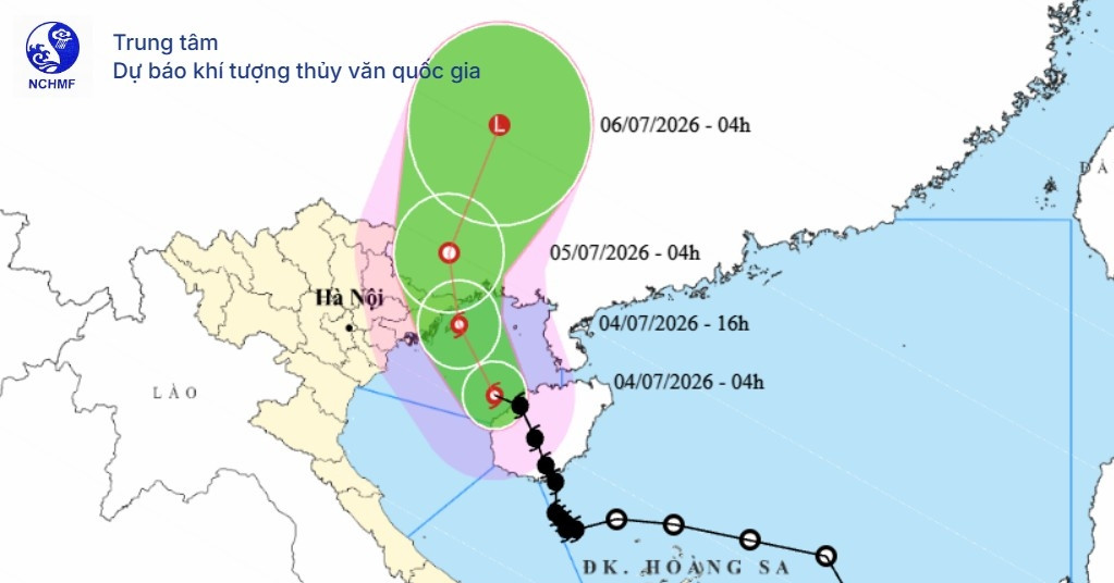 Bão số 1 Maysak cách Móng Cái 210km, Đông Bắc Bộ và Thanh Hóa mưa rất lớn