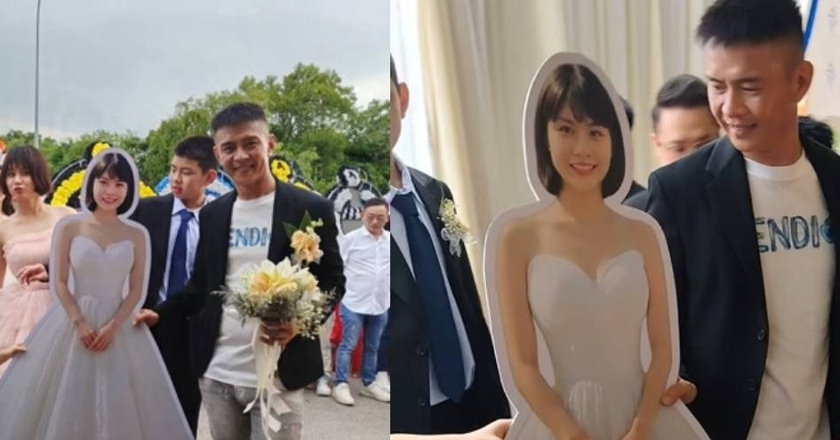 Cô dâu đột ngột qua đời, chú rể nghẹn ngào làm đám cưới theo cách đặc biệt