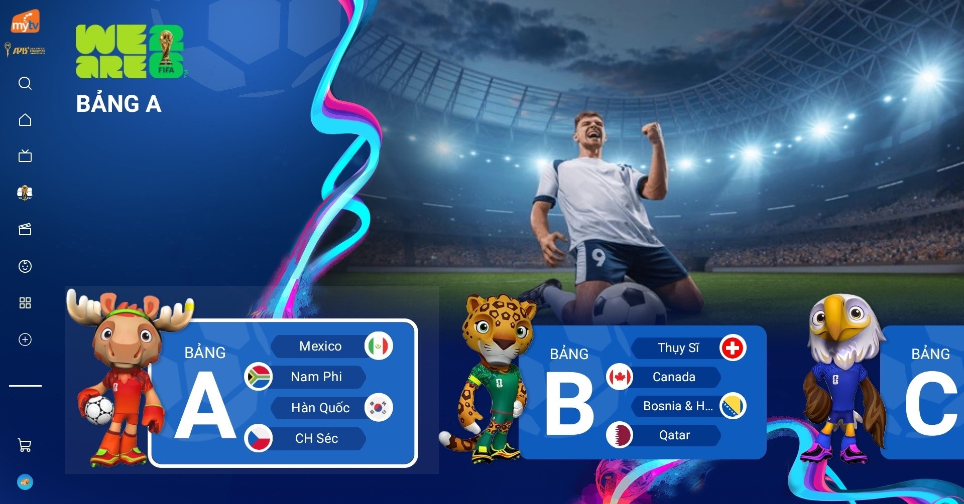 MyTV Sport Hub - ‘trợ lý AI’ dành riêng fan World Cup 2026