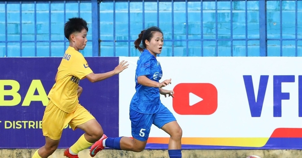 Thái Nguyên đẩy Hà Nội I xuống thứ 3 giải bóng đá nữ VĐQG 2026
