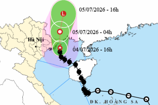 Tin mới nhất bão số 1 Maysak: Vào vùng biển Quảng Ninh, gió vẫn mạnh cấp 8-9