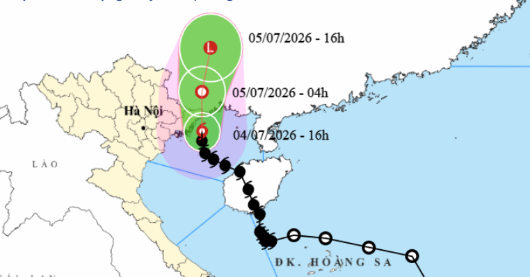 Tin mới nhất bão số 1 Maysak: Vào vùng biển Quảng Ninh, gió vẫn mạnh cấp 8-9