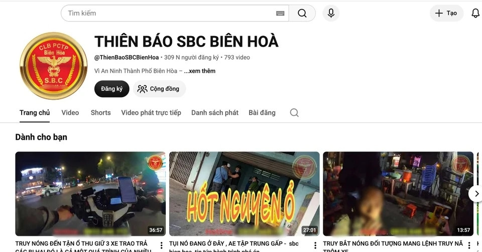 YouTuber 'Thiên Báo SBC Biên Hòa' Nguyễn Mạnh Hưng bị bắt tạm giam