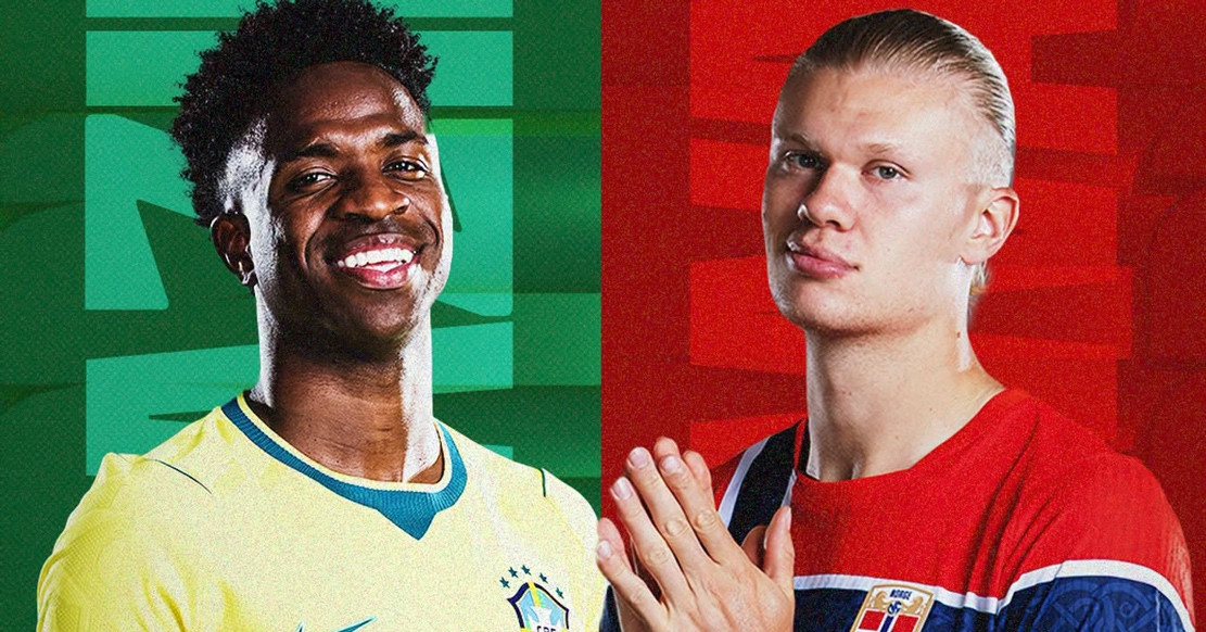 Link xem trực tiếp bóng đá Brazil vs Na Uy, 3h ngày 5/7