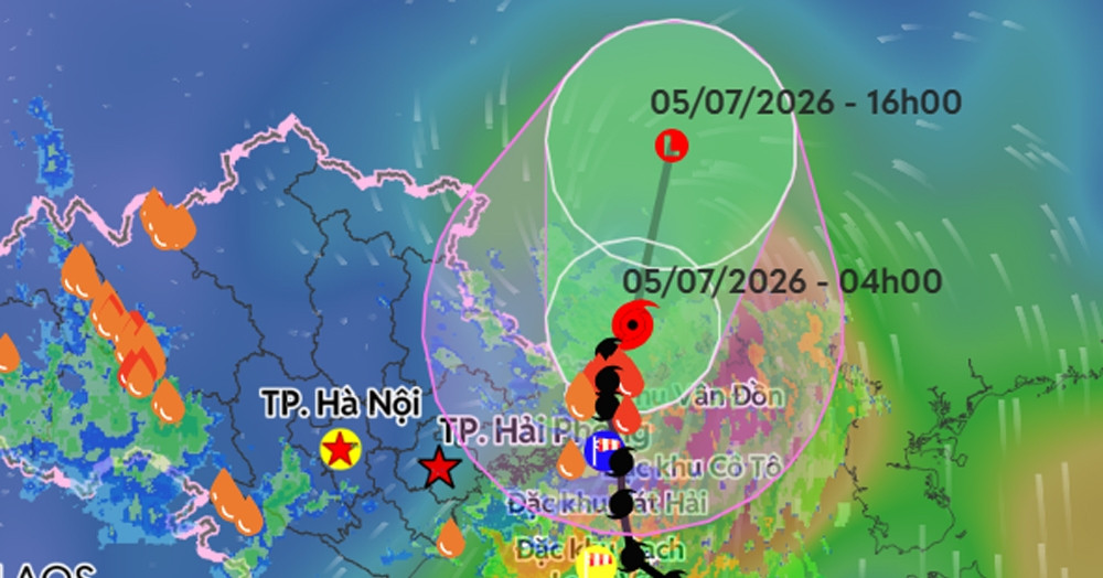 Bão số 1 Maysak &amp;apos;quần thảo&amp;apos; Móng Cái gần 4 giờ, Đông Bắc Bộ còn mưa lớn dữ dội