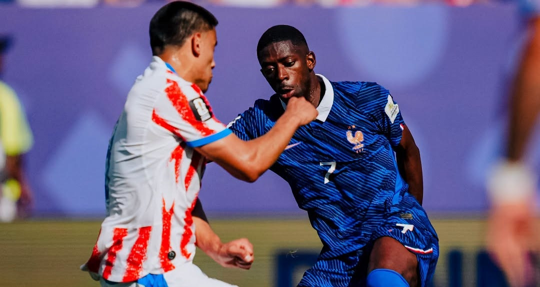 Video bóng đá Pháp vs Paraguay