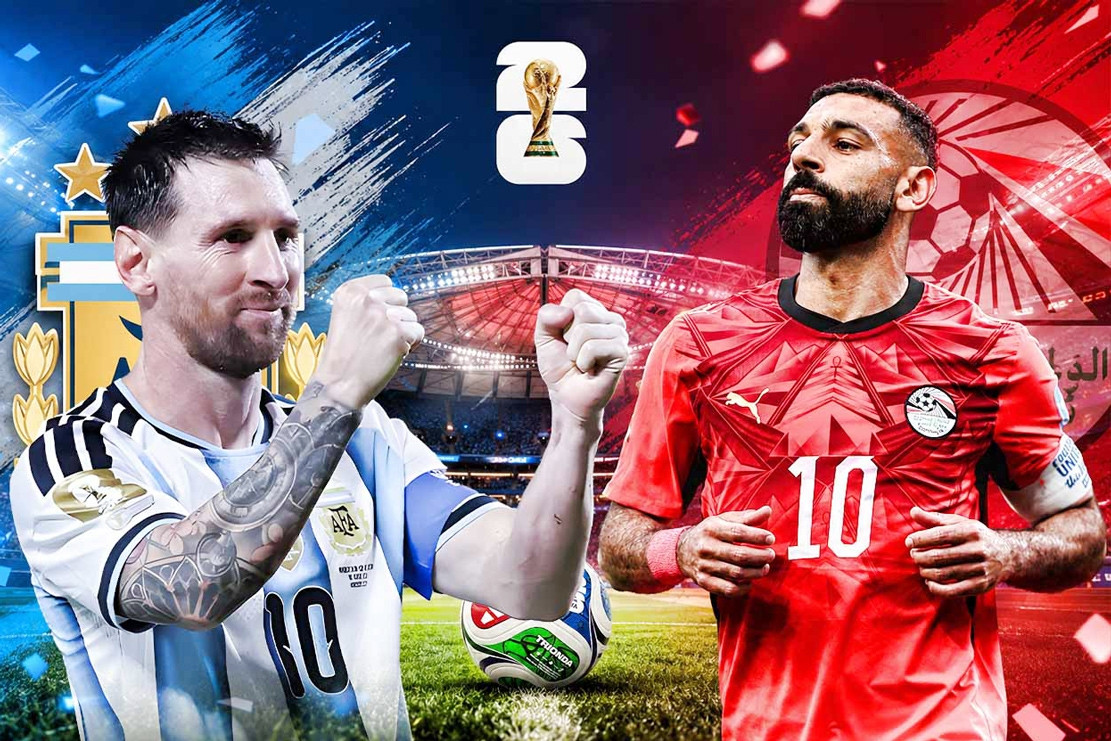 Trực tiếp bóng đá Argentina vs Ai Cập: Vòng 1/8 World Cup 2026