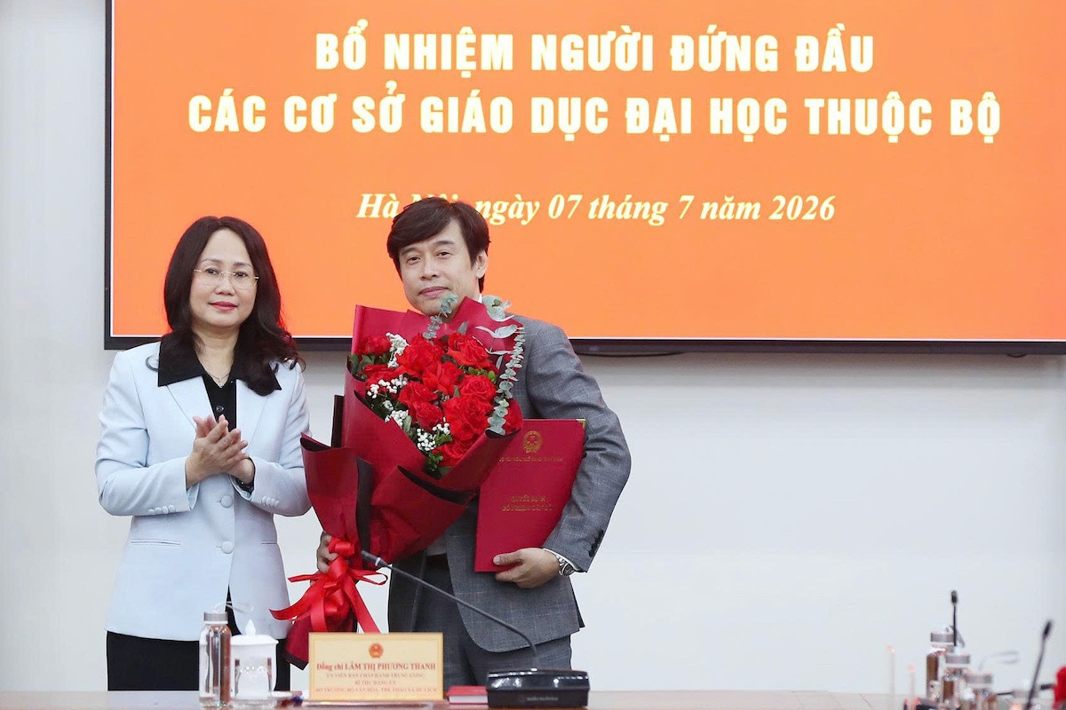 PGS.TS Huy Phương được bổ nhiệm Giám đốc Học viện Âm nhạc Quốc gia Việt Nam