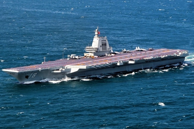 Tàu sân bay Trung Quốc ra mắt 'lá chắn ngư lôi chủ động' đầu tiên trên thế giới