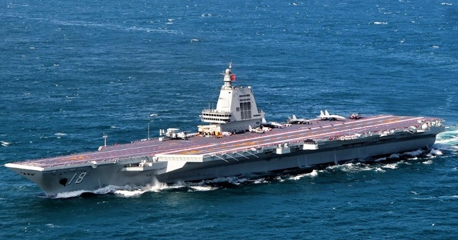 Tàu sân bay Trung Quốc ra mắt &amp;apos;lá chắn ngư lôi chủ động&amp;apos; đầu tiên trên thế giới
