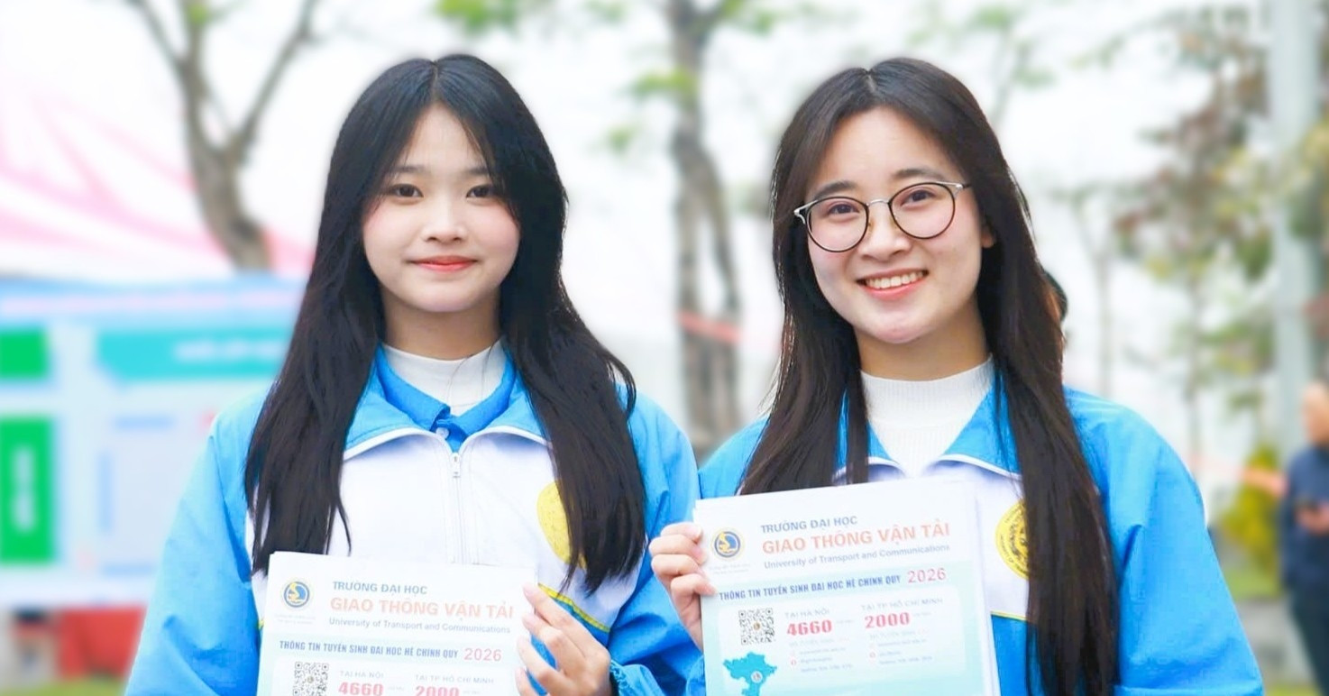 Trường ĐH Giao thông vận tải công bố điểm sàn xét tuyển năm 2026