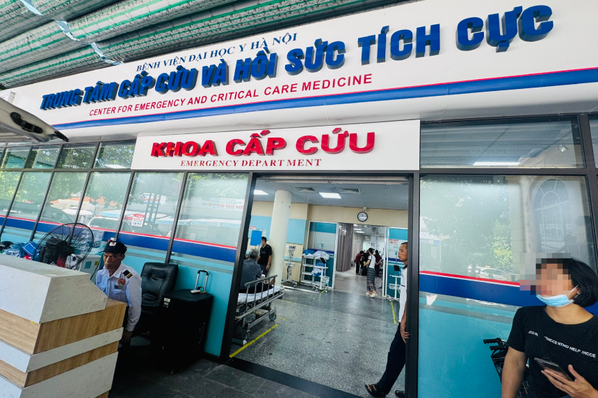 Sự yên tĩnh lạ thường ở một trung tâm cấp cứu tuyến cuối