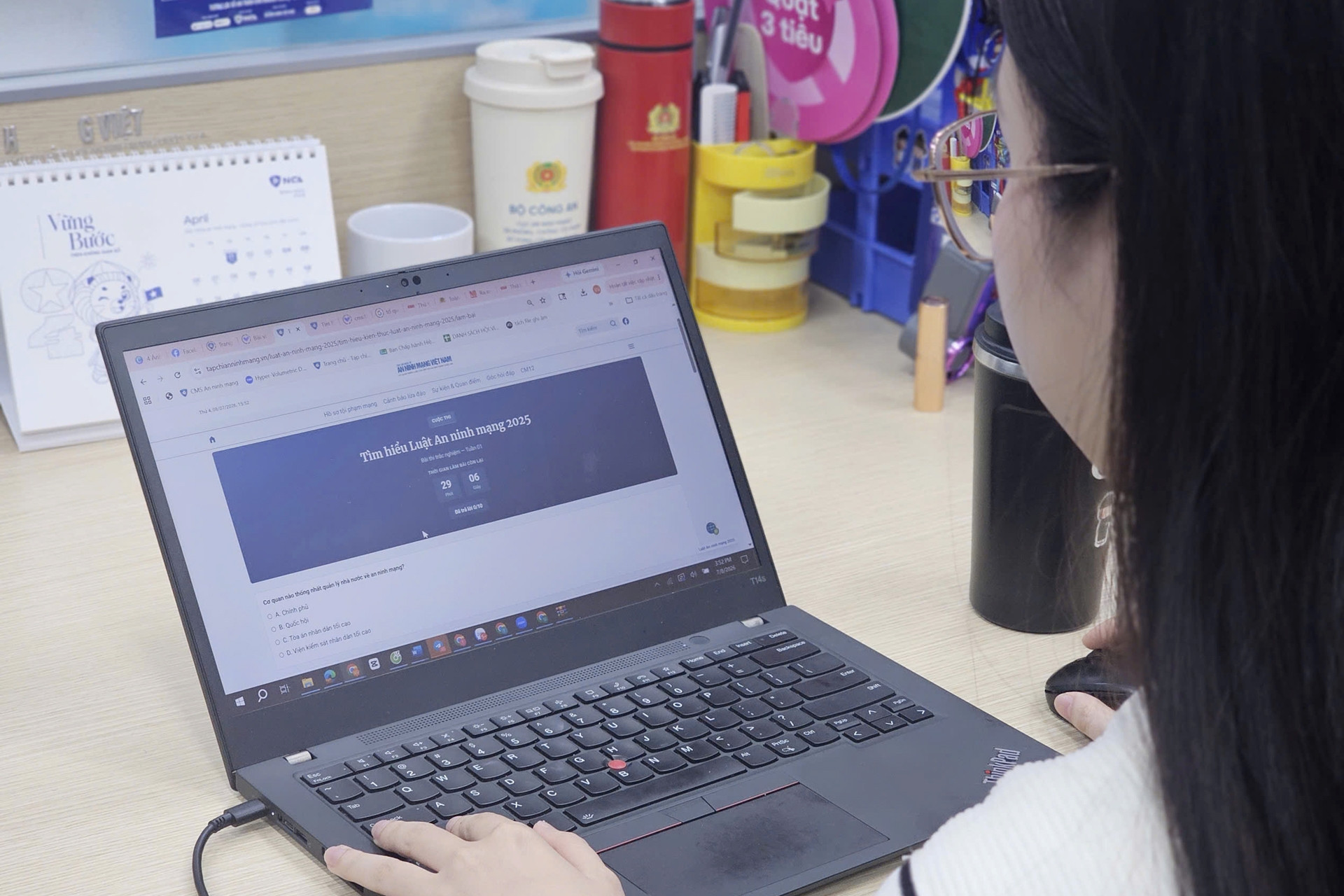 Tuyên truyền kiến thức pháp luật về an ninh mạng qua cuộc thi trực tuyến
