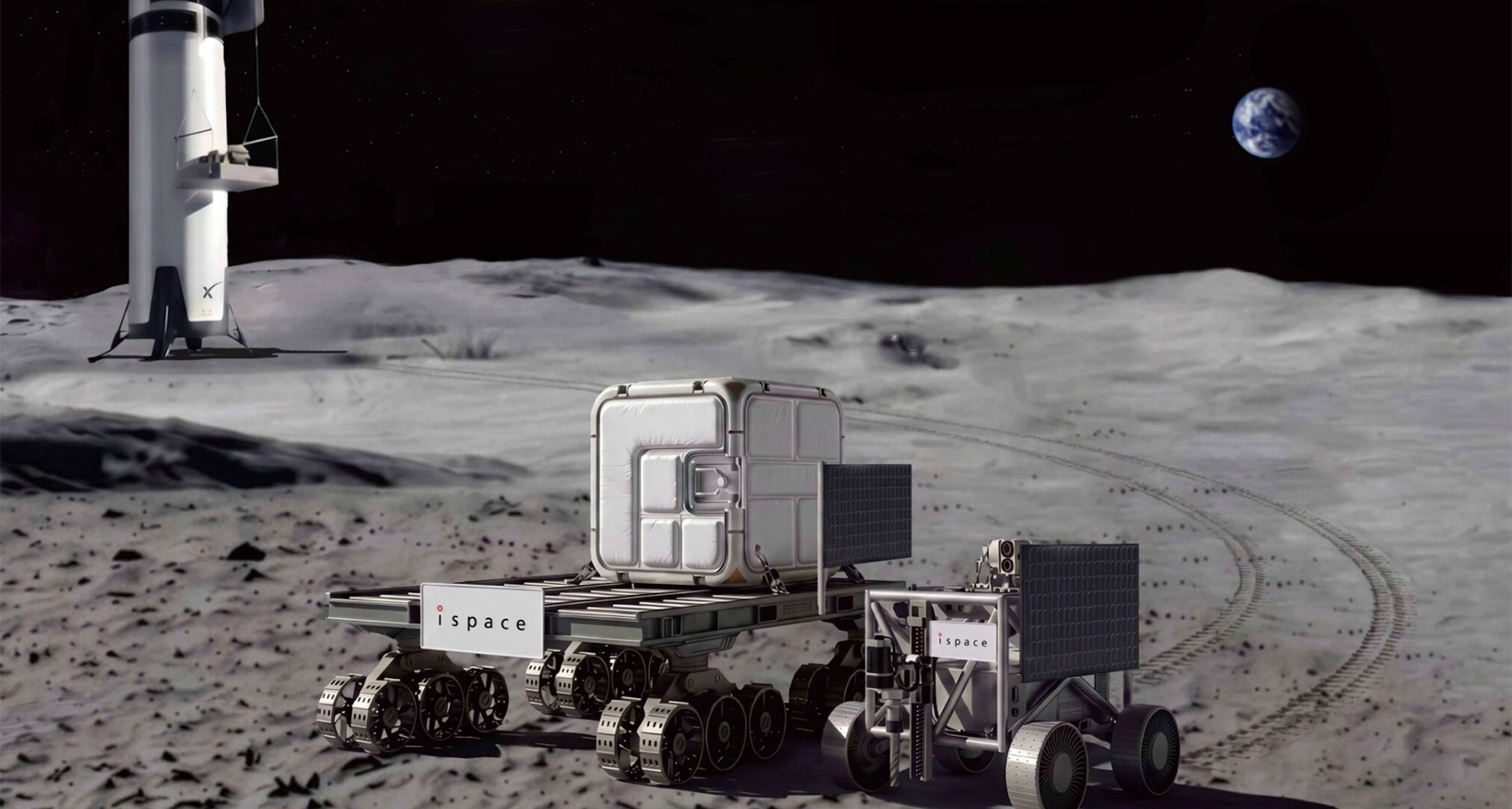 Đón đầu cuộc "sốt vàng" vũ trụ, công ty Nhật thuê SpaceX đưa robot "hạng nặng" lên Mặt Trăng