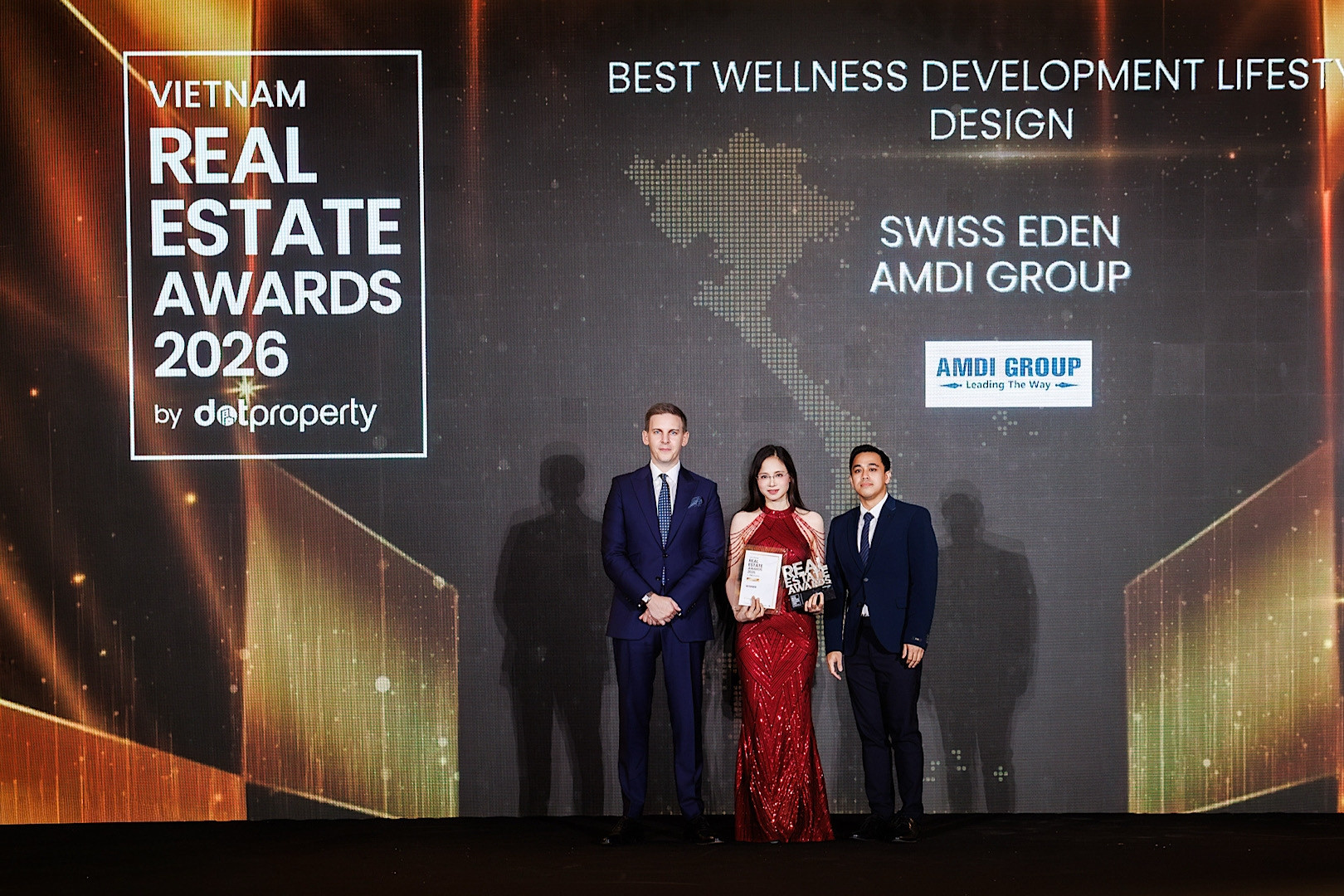 Dự án Swiss Eden ghi dấu ấn tại Dot Property Vietnam Awards 2026