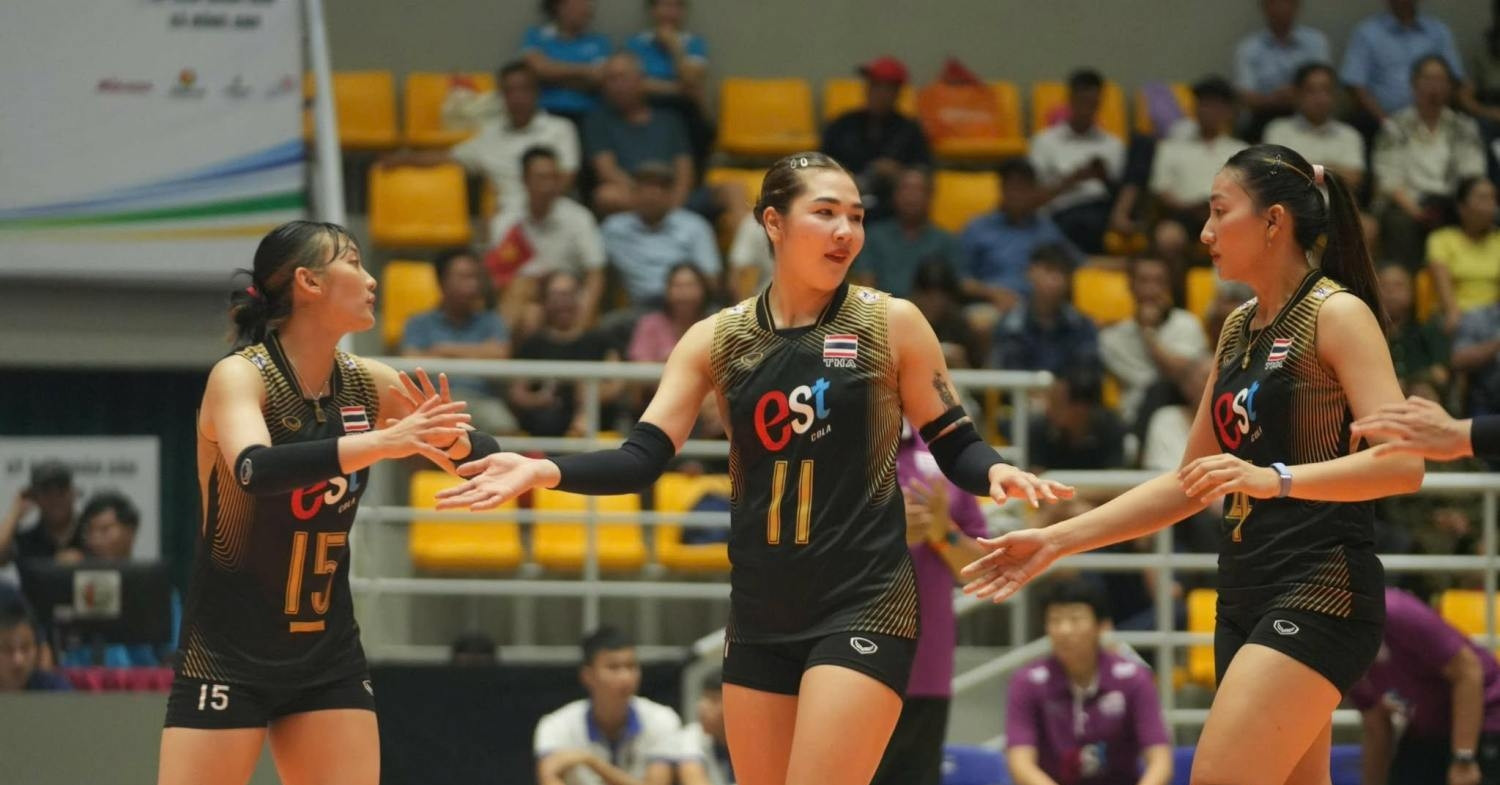 Thái Lan thắng nhọc, chờ quyết đấu tuyển bóng chuyền nữ Việt Nam
