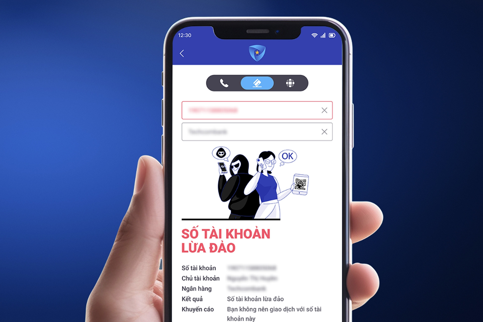 Ứng dụng công nghệ số để cảnh báo lừa đảo nhanh và rộng khắp