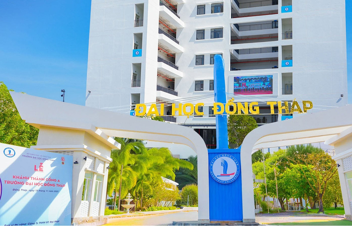 Điểm chuẩn Trường Đại học Đồng Tháp năm 2026 cao nhất 25,65