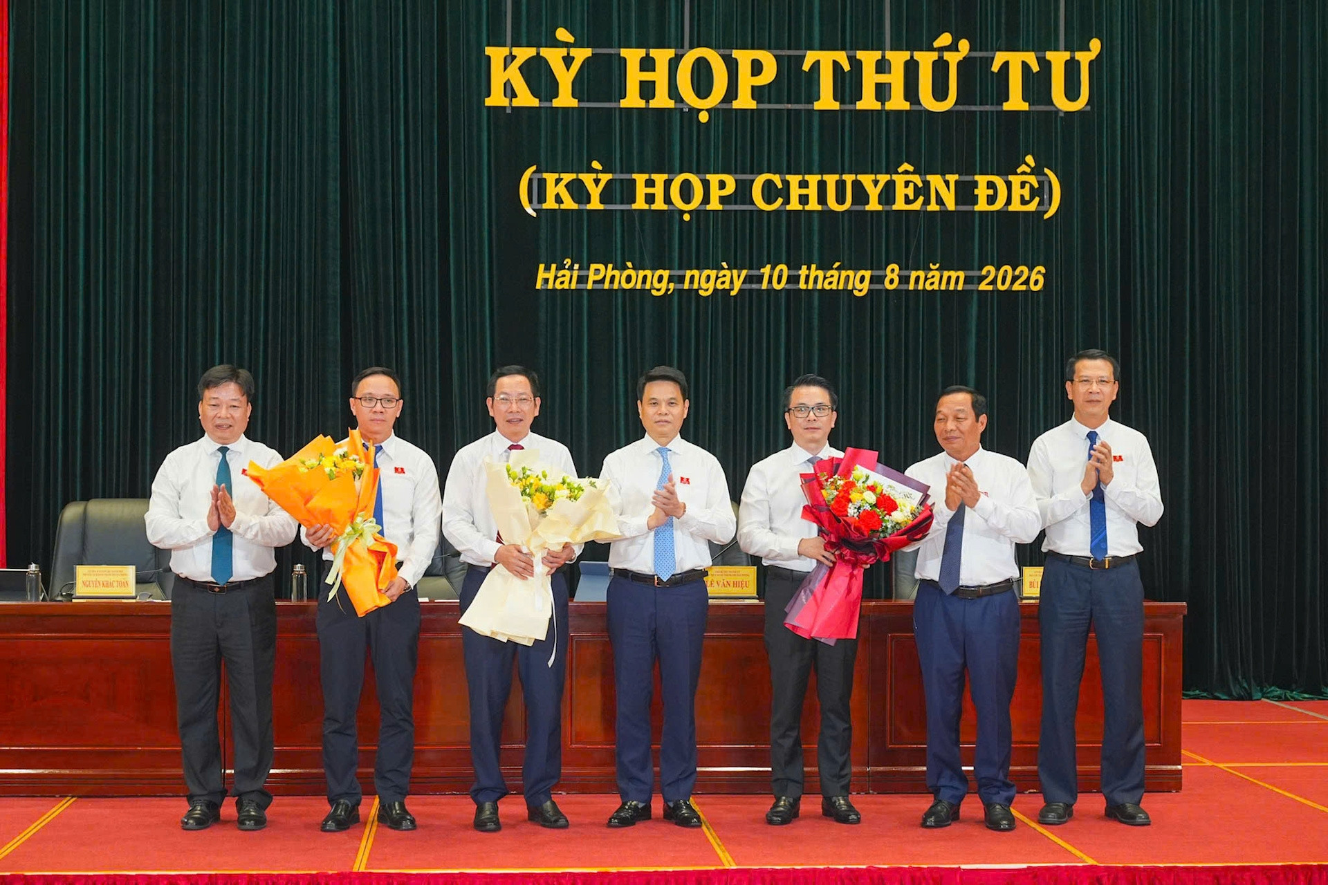 Hải Phòng có tân Phó Chủ tịch HĐND và UBND thành phố