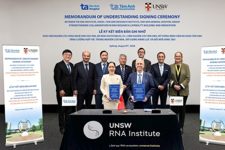 Hệ thống BVĐK Tâm Anh và Viện RNA của Australia hợp tác nghiên cứu công nghệ RNA