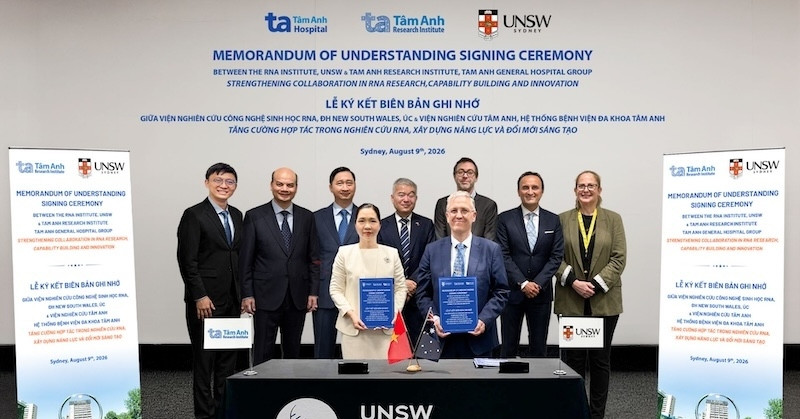 Hệ thống BVĐK Tâm Anh và Viện RNA của Australia hợp tác nghiên cứu công nghệ RNA