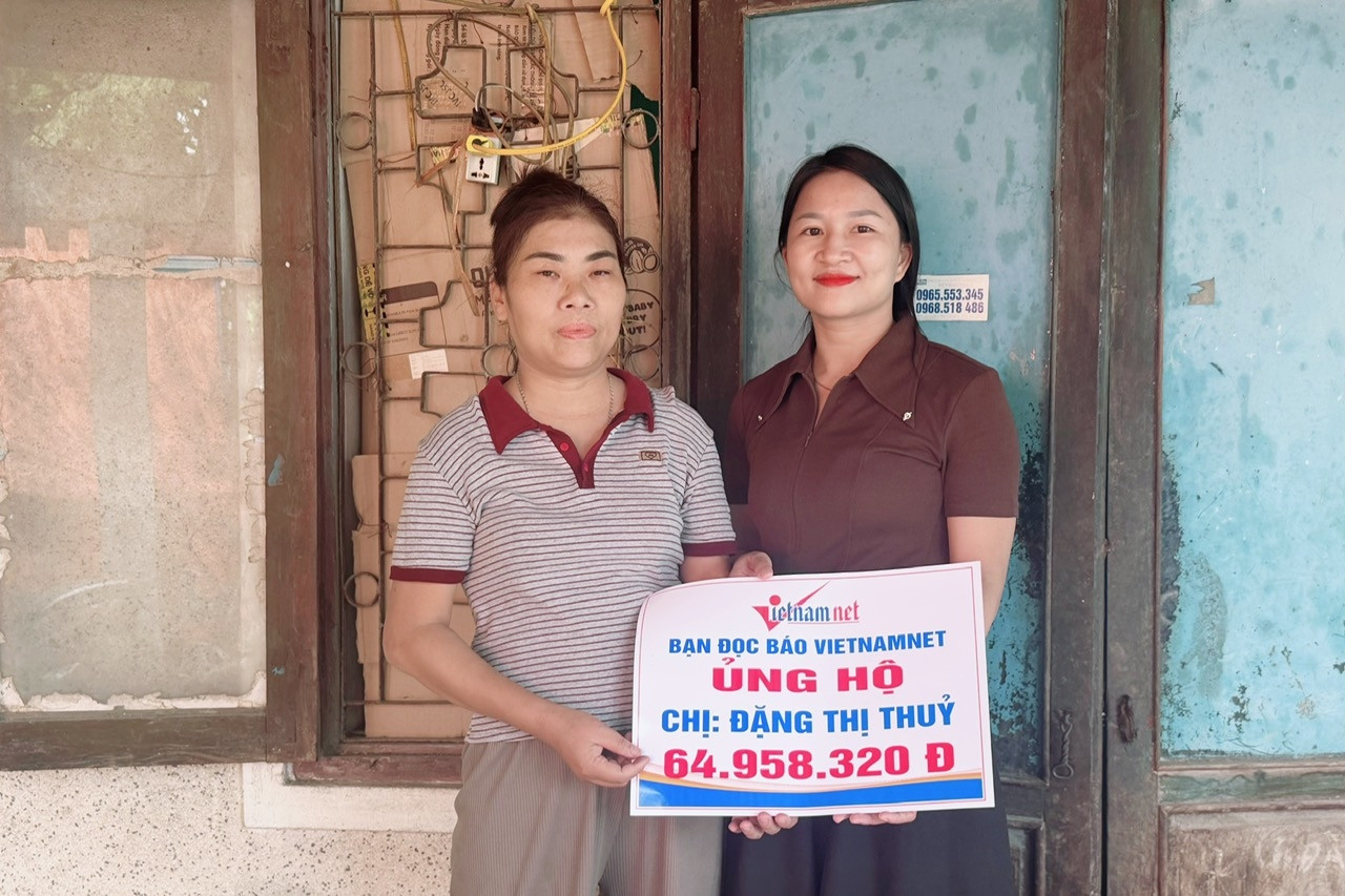 Người phụ nữ Nghệ An suy thận giai đoạn cuối được bạn đọc giúp hơn 64 triệu đồng