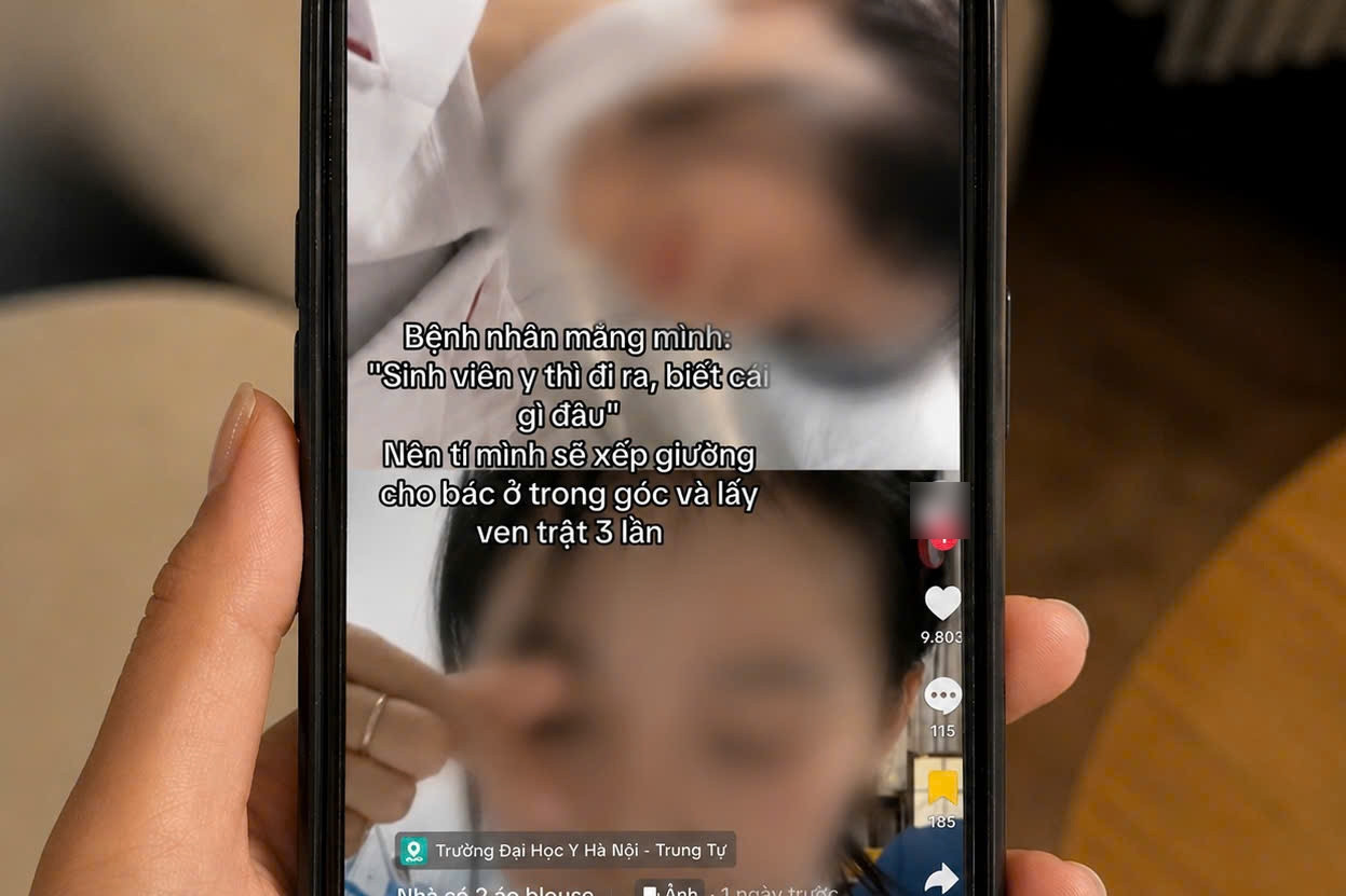 Trường Đại học Y Hà Nội kỷ luật sinh viên 'dọa' sẽ lấy trật ven bệnh nhân