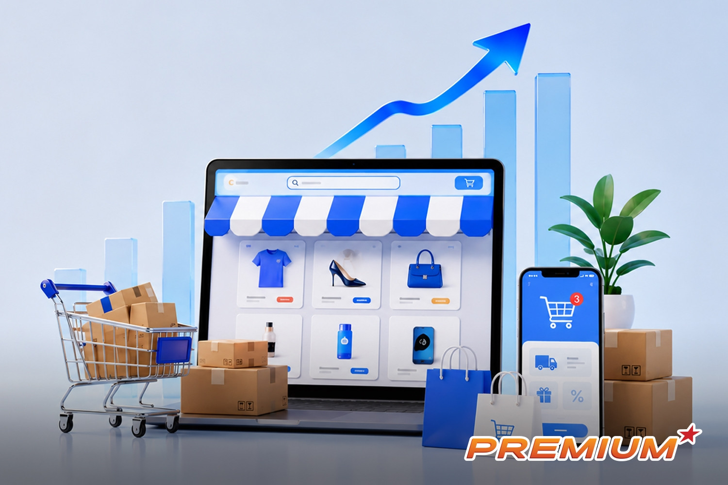 Doanh thu thị trường thương mại điện tử đạt hơn 264 nghìn tỷ đồng, tăng 19%