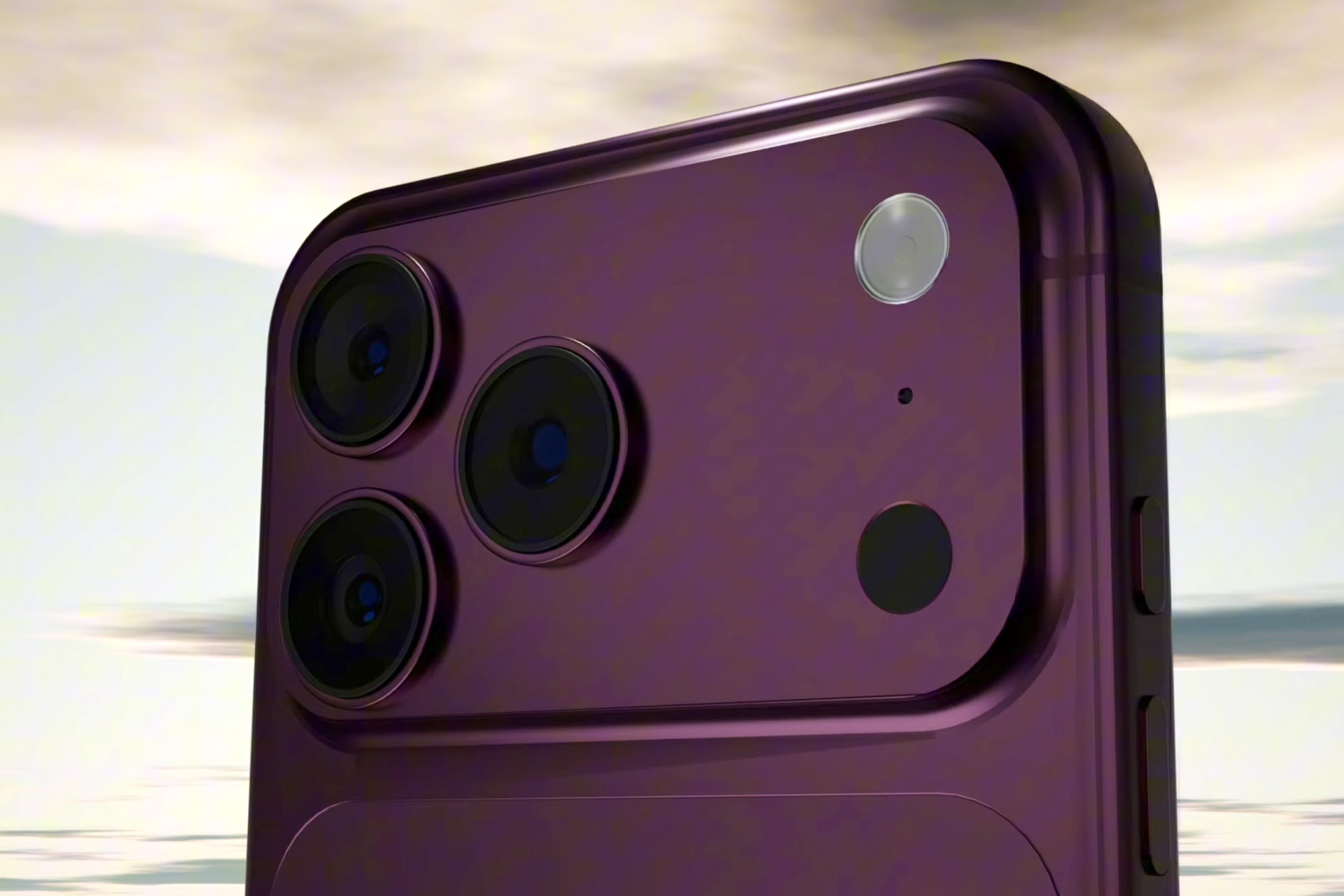iPhone 18 Pro Max màu đỏ anh đào đậm tiếp tục gây sốt trước ngày ra mắt