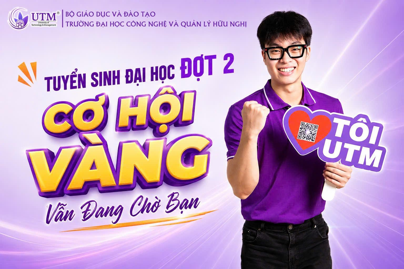 Trường Đại học Công nghệ và Quản lý Hữu Nghị tuyển sinh đợt 2 năm 2026