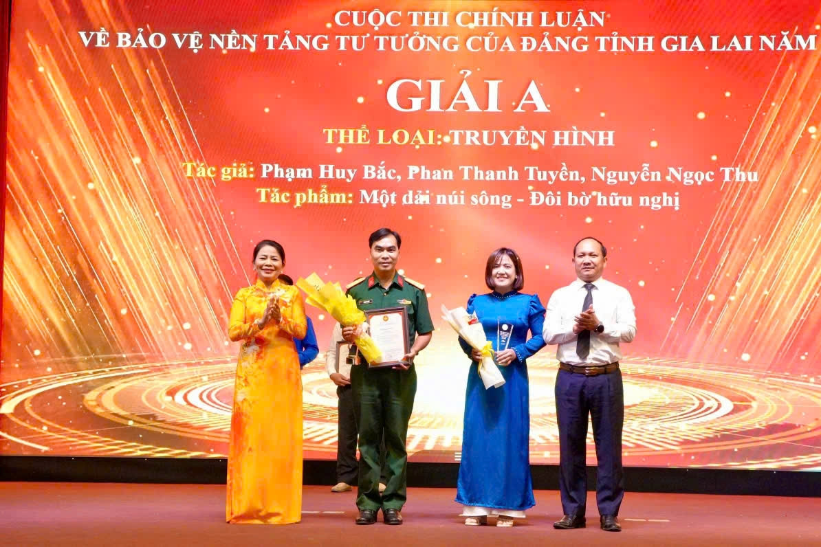 Báo VietNamNet đạt giải A Cuộc thi chính luận bảo vệ nền tảng tư tưởng của Đảng tỉnh Gia Lai
