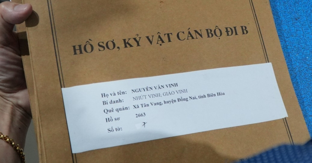 Đồng Nai công bố danh sách 191 cán bộ đi B, tìm thân nhân để trao trả kỷ vật