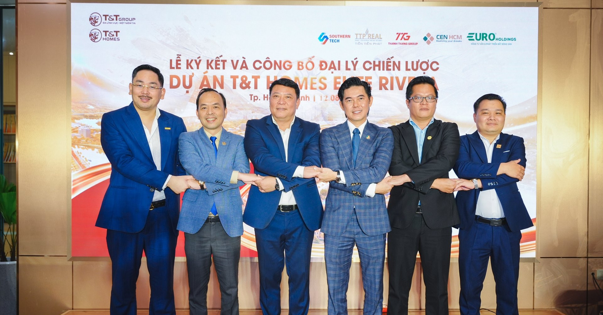 T&amp;amp;T Homes công bố 5 đại lý chiến lược của dự án T&amp;amp;T Homes Elite Rivera