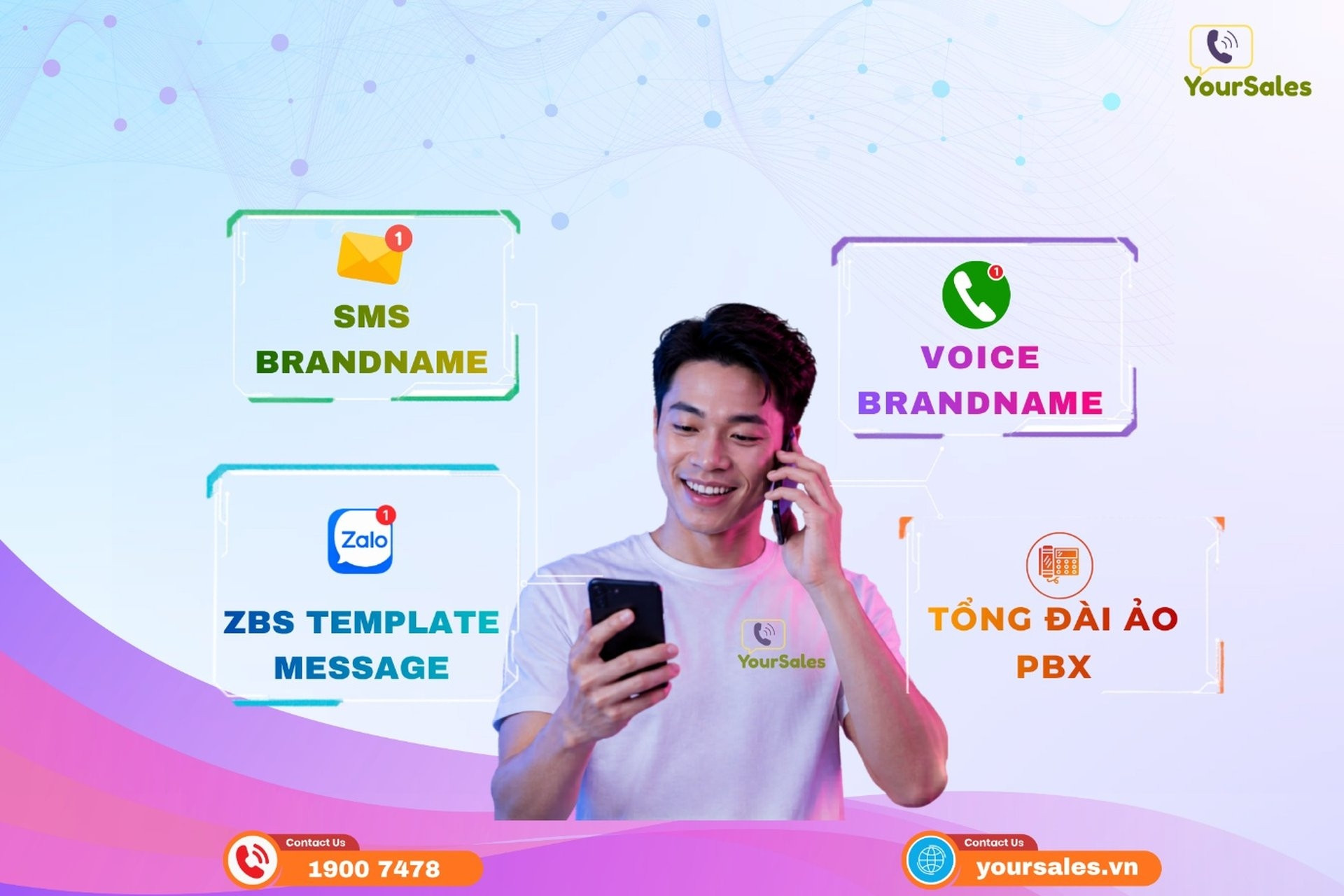 YourSales cung cấp giải pháp chăm sóc khách hàng đa kênh cho doanh nghiệp