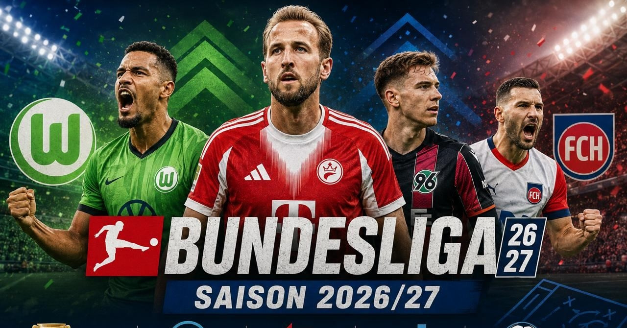 Lịch thi đấu bóng đá Bundesliga 2026/27 mới nhất