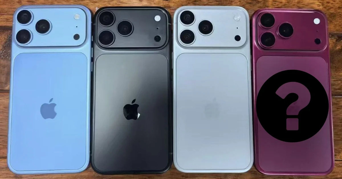 iPhone 18 Pro lộ màu ‘Dark Cherry’ chính xác: Sắc đỏ anh đào pha tím đầy mê hoặc