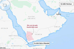 Nhật Bản đề nghị Iran giúp giảm căng thẳng tại eo biển Bab el-Mandeb