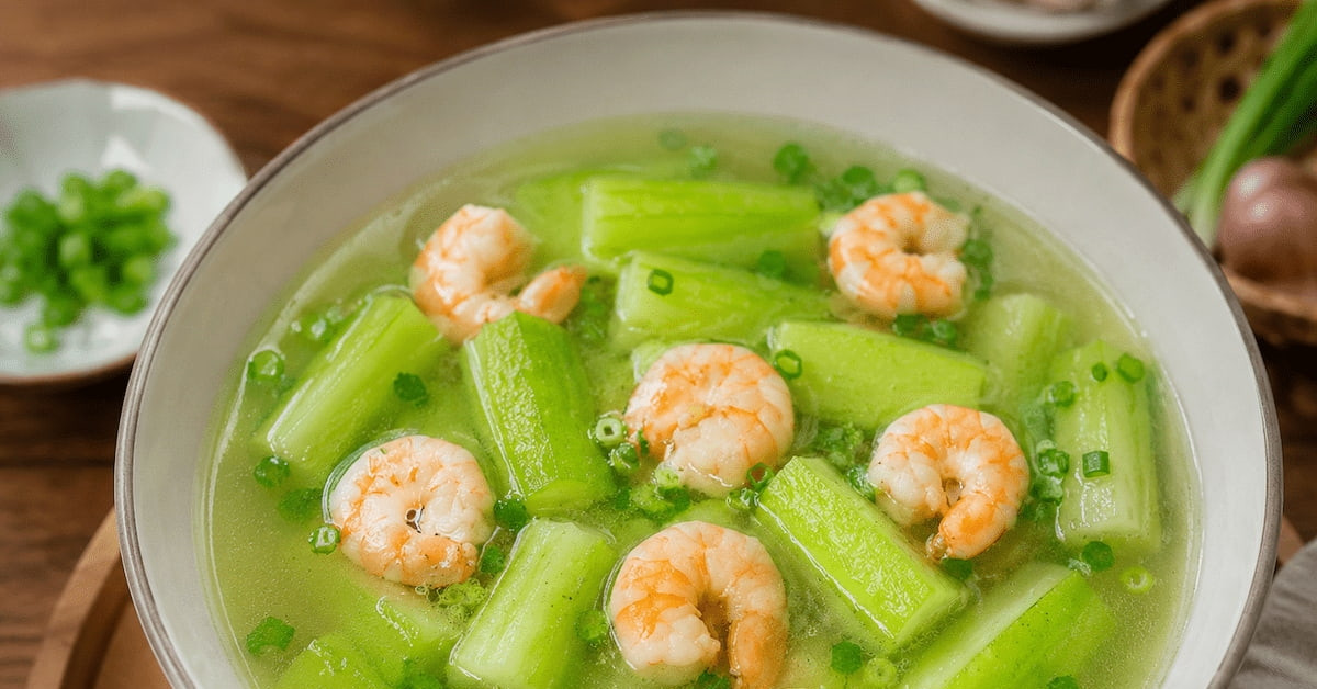 3 cách nấu canh bí xanh đơn giản, thanh mát cho gia đình