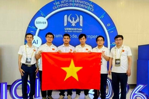 Việt Nam giành 1 Huy chương Vàng, lọt top 8 ở Olympic Tin học quốc tế năm 2026