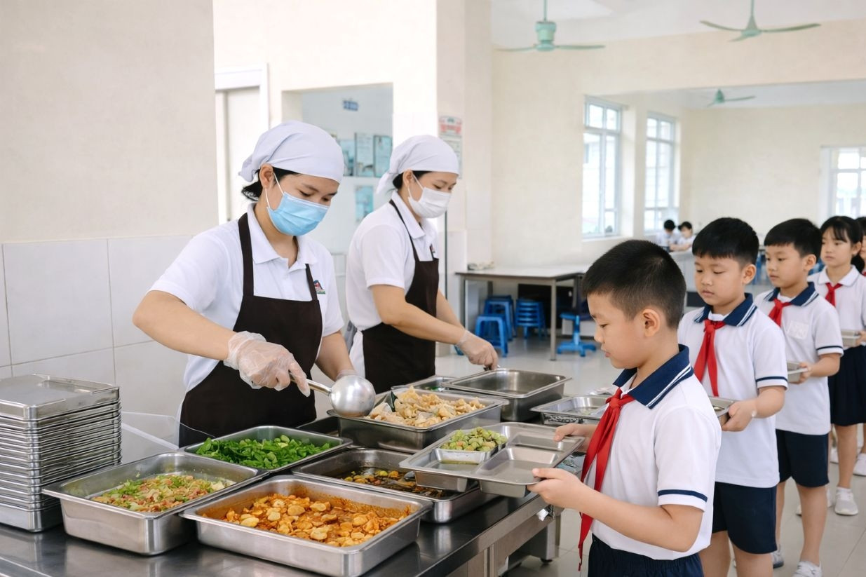 Thủ tướng chỉ đạo công khai hình ảnh khay ăn thực tế của học sinh để giám sát