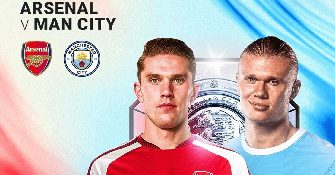 Link xem trực tiếp bóng đá Arsenal vs Man City, 21h ngày 16/8