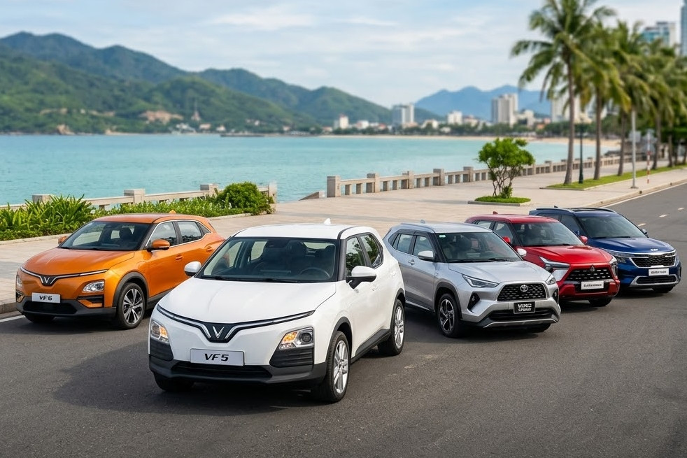 Những 'ngôi sao' ở phân khúc SUV cỡ nhỏ tại Việt Nam trong tháng 7