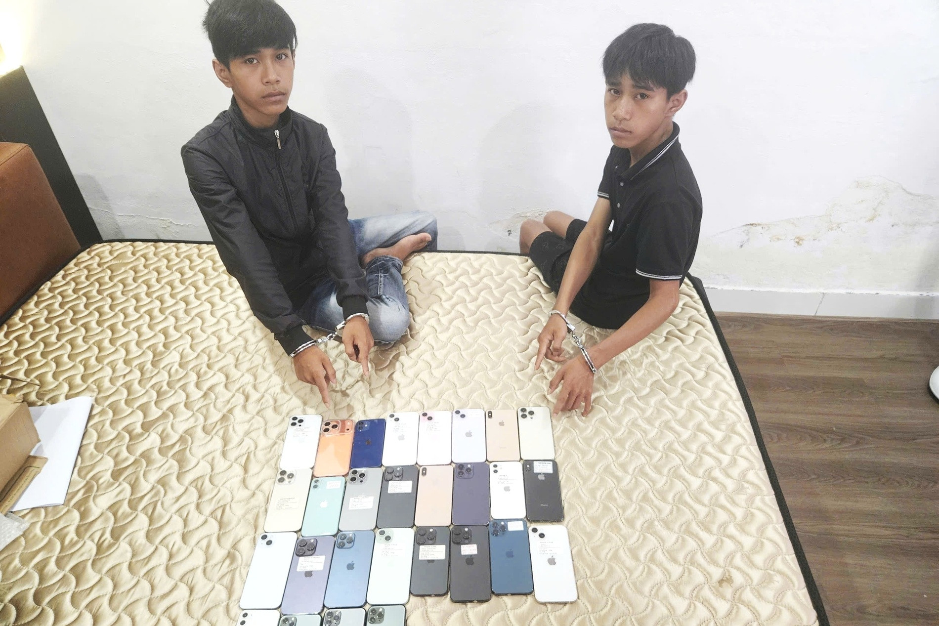 Bắt anh em sinh đôi 17 tuổi trộm 27 iPhone ở Đà Nẵng